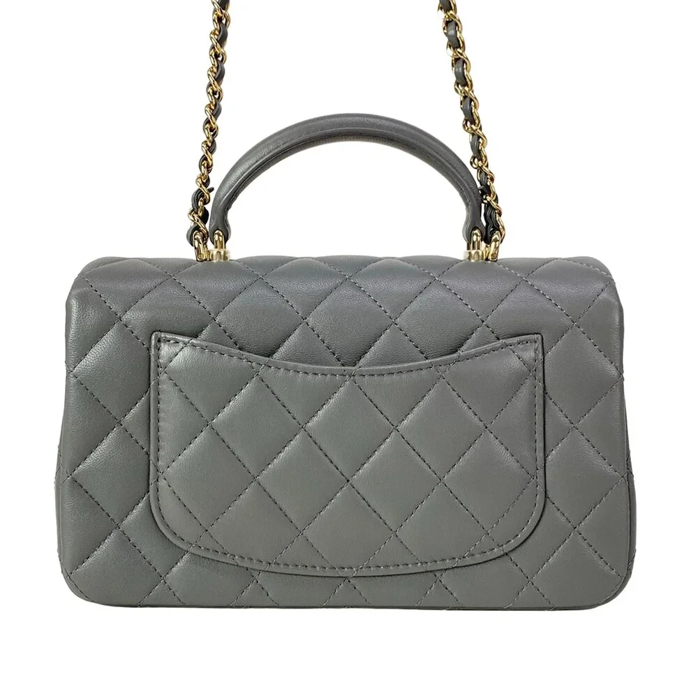 Chanel Matrasse, small top handle flap bag Shoulder Bag AS2431